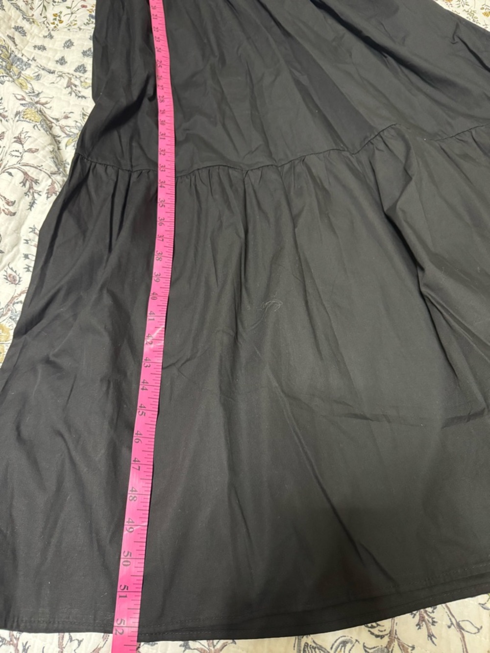 NWT French Connection Black Puff Sleeve Maxi Dress - Picture 9 of 10